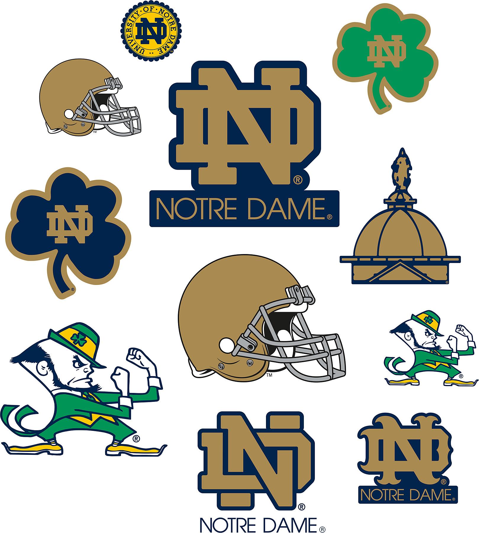 Logo Fighting Irish Logo Notre Dame Football