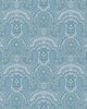 Ralph Lauren Wallpaper Crayford Paisley Light Blue