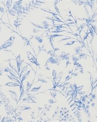 Fern Toile Bluebell by   