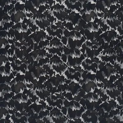 Schumacher Wallpaper Tortoise Blackout