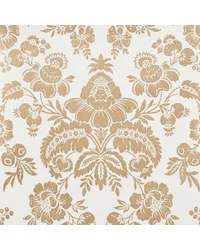 Simone Damask Gold Wallpaper by   