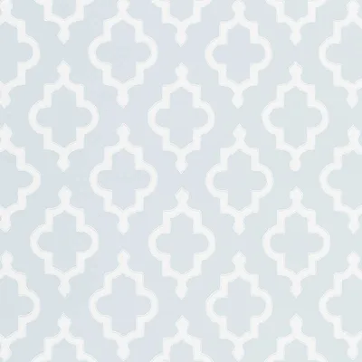 Schumacher Wallpaper Jake Orpington Blue