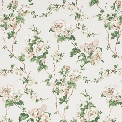 Schumacher Wallpaper Betty Quiet Pink