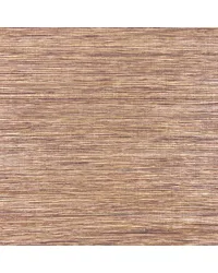 Metallized Flax Aubergine Wallpaper by   