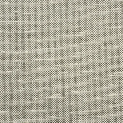 Schumacher Wallpaper Tonal Paperweave Charcoal