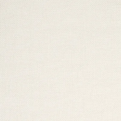 Schumacher Wallpaper Tonal Paperweave White