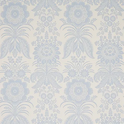 Schumacher Wallpaper Greta Ivory