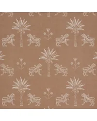 Tiger Palm Silhouette Mediterranean Spice Wallpaper by   