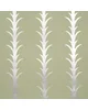 Schumacher Wallpaper Acanthus Stripe Metallic On Sage