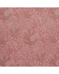Polka Dot Jungle Raspberry Wallpaper by   
