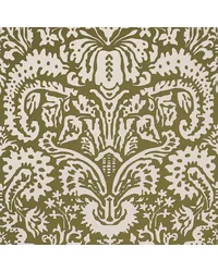 Suffolk Damask Olive Wallpaper by   