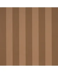 Edwin Stripe Medium Terracotta Wallpaper by   