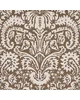 Schumacher Wallpaper Suffolk Damask Brown