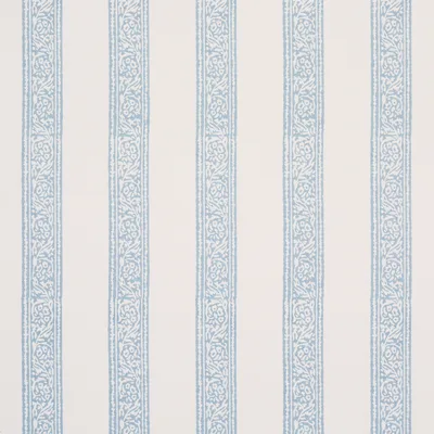 Schumacher Wallpaper Mahdavi Stripe Sky