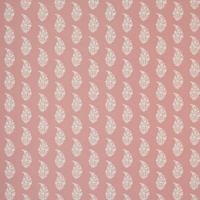 Schumacher Wallpaper Kaia Paisley Pink