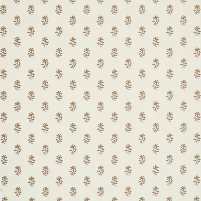 Schumacher Wallpaper Iksha Chestnut