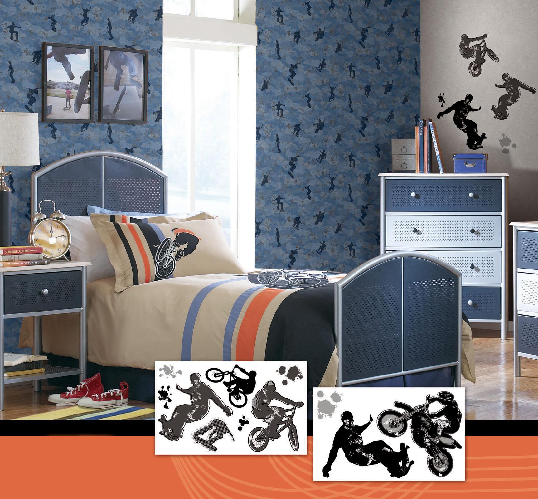 Warner BYR94141B Extreme Sports Wall Border Wallpaper