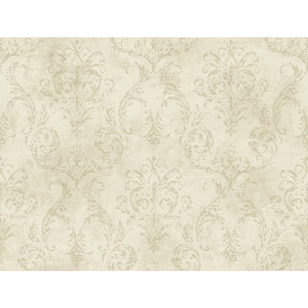 York Wallcovering Delia Damask GL4655 Wallpaper GL4655 Wallpaper
