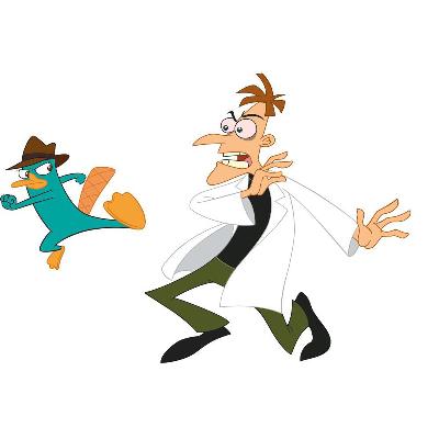 Phineas & Ferb - Agent P Peel & Stick Giant Wall Decal
