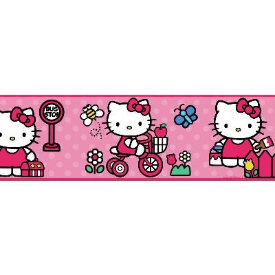 Hello Kitty - The World of Hello Kitty Peel & Stick Border