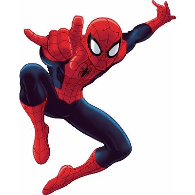 Spiderman - Ultimate Spiderman Peel & Stick Giant Wall Decal
