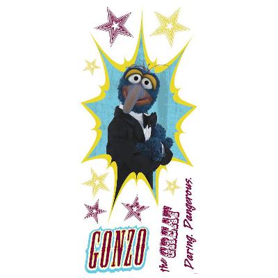 Muppets - Gonzo Peel & Stick Giant Wall Decal