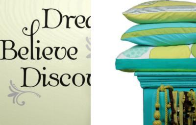 Dream Believe Discover Peel & Stick Wall Decals