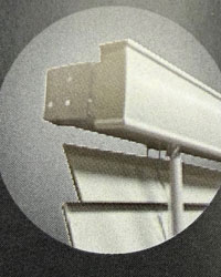 Crown Valance Return Mitered Snow White 3/4 Inch by   