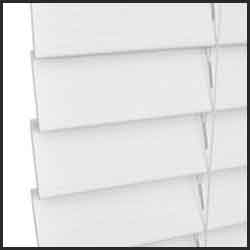 Cordless 2 inch wood grain blinds, Cordless faux wood blinds white