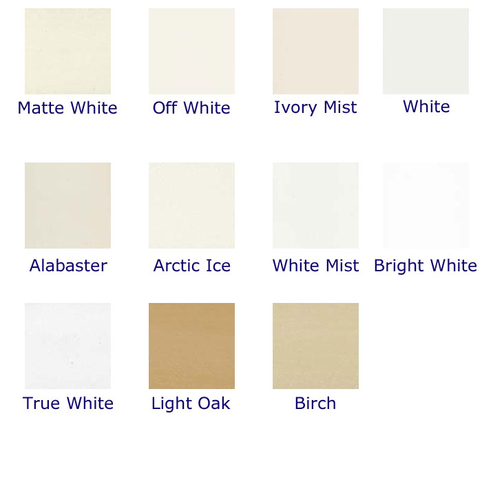 Faux Color Chart