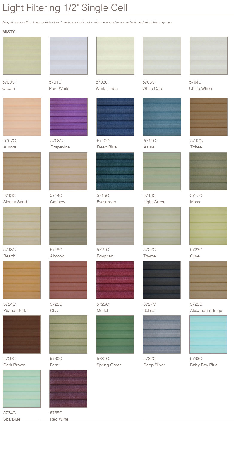 Misty Fabric Sample Sample