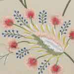 Embroidered Floral Fabrics