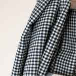 Houndstooth Fabric - Broken Check Fabric