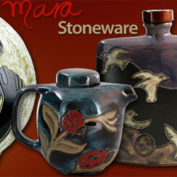 Stoneware - Pottery - Dinnerware - Dishes - Mugs - Bowls - Plates - Cups - Mara Stoneware