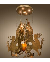 Dragos Pendant 142893 by  American Silk Mills 