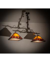 Maple Leaf 2 LT Island Pendant 158554 by   