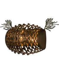 Stoneycreek Pinecone Wall Sconce 158932 by   