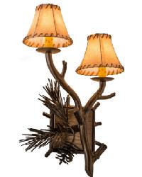 Lone Pine 2 LT Right Wall Sconce 161370 by   