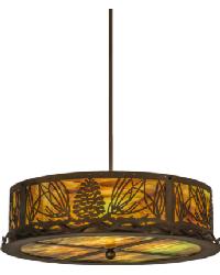 Mountain Pine Inverted Pendant 162106 by   