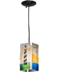 Metro Fusion Lighthouse Quadrato Mini Pendant 164112 by   