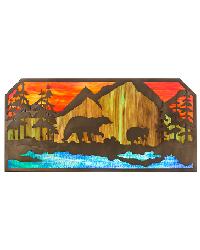 Bear at Lake Wall Art 165049 by   