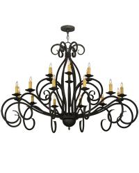 Sienna 18 LT Two Tier Chandelier 165142 by   