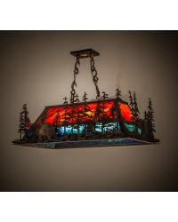 Bear at Dusk Oblong Pendant 167084 by   