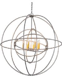 Atomic Energy 8 LT Chandelier 170407 by   
