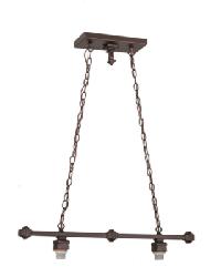 Mahogany Bronze 2 LT Island Pendant Hardware 66238 by   
