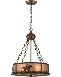 Cowboy  Steer Inverted Pendant 98434 by   