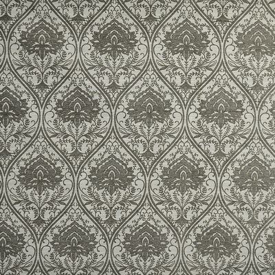 Abruzzi 321 Iron Gate in PW-VOL.I THUNDER RAYON/13%  Blend Fire Rated Fabric Classic Damask  Heavy Duty CA 117   Fabric