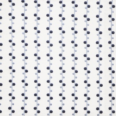 Abrus 816 Droplet in COLOR WAVES-RIVIERA Blue POLYESTER/21%  Blend Floral Stripe   Fabric