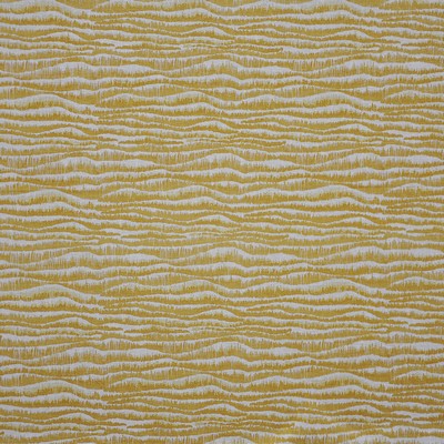 Athabasca 429 Turmeric in COLOR WAVES-NEAPOLITAN Yellow COTTON/25%  Blend Fire Rated Fabric Abstract  Medium Duty CA 117   Fabric