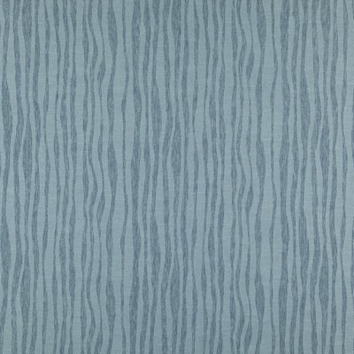 Aquarius 326 Waterscape in COLOR THEORY VOL. V - SORBET Blue Drapery COTTON/40%  Blend Fire Rated Fabric Wavy Striped   Fabric